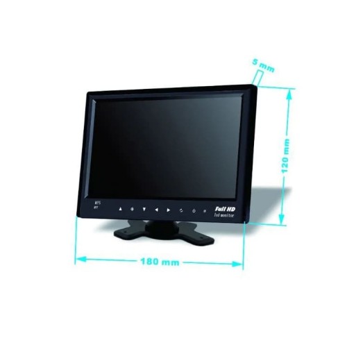 Monitor camera auto spate 7" USB/TF/MP5