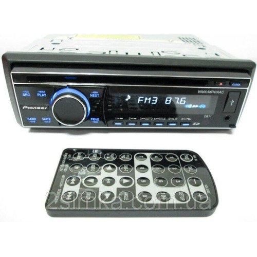 Pioneer D811 DVD Radio + USB+SD+AUX+FM (4x50W)