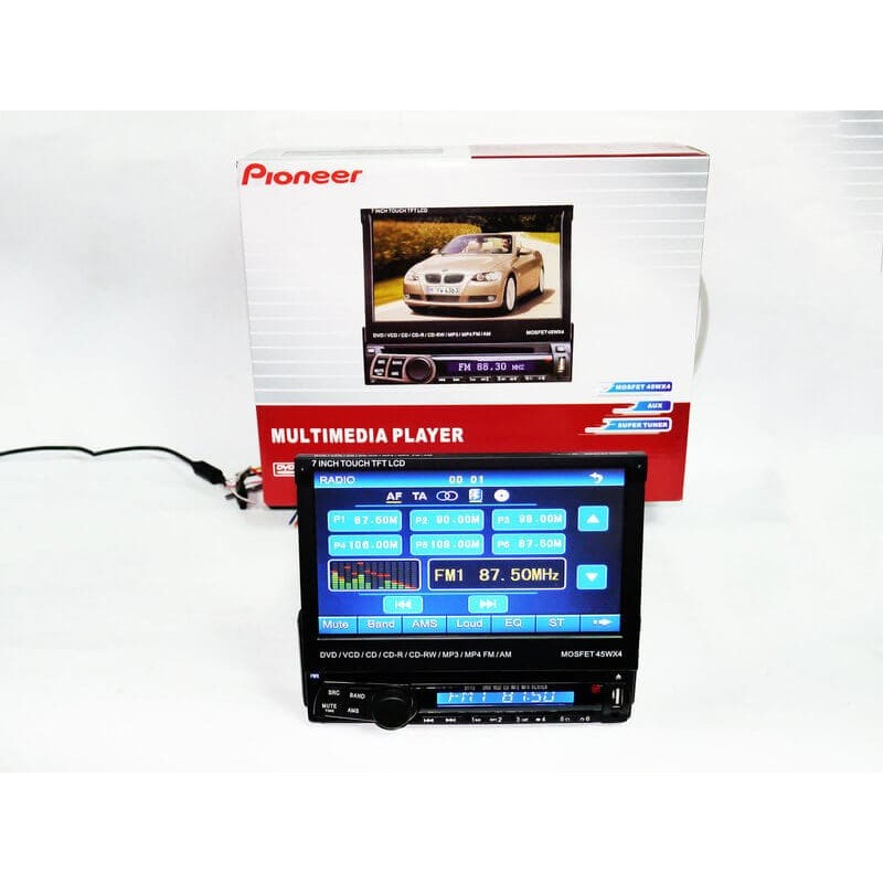 1din Radio Pioneer PI-900 DVD+USB+TV+Bluetoth