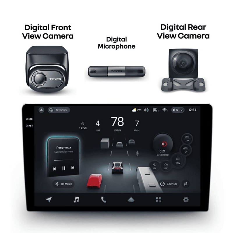 Radiocasetofon BORD Teyes CC4 PRO 2k 12/256