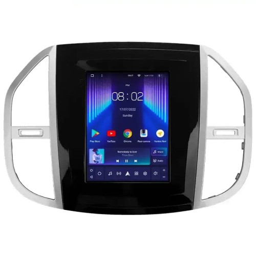 Mercedes VITO 2014-20 Tesla Style 9,7 4/32