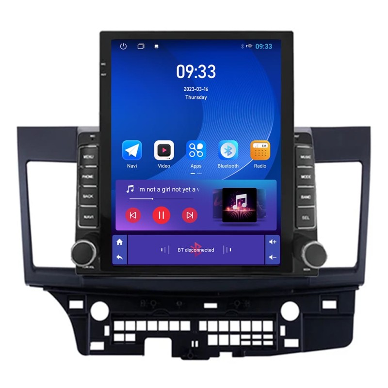 MITSUBISHI LANCER X Tesla Style 9.7" 4/64