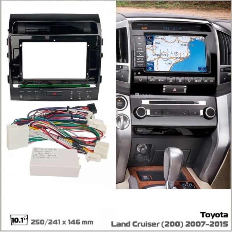 Штатная магнитола 076-MD: 10.1-inch для TOYOTA LAND CRUISER (200) 2007-2015 - A6