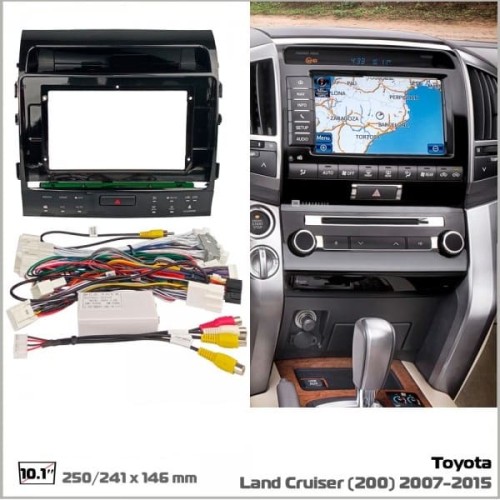 Штатная магнитола 077-MD: 10.1-inch для TOYOTA LAND CRUISER (200) 2007-2015 - A6