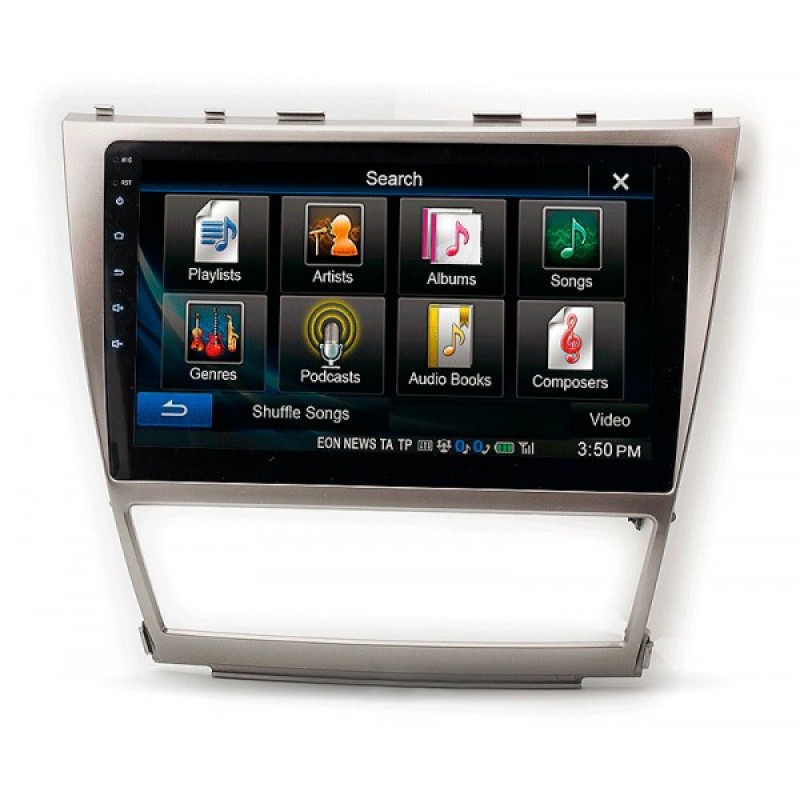 Штатная магнитола 22-001: 10.1-inch для TOYOTA CAMRY, AURION 2006-2011 - A10D