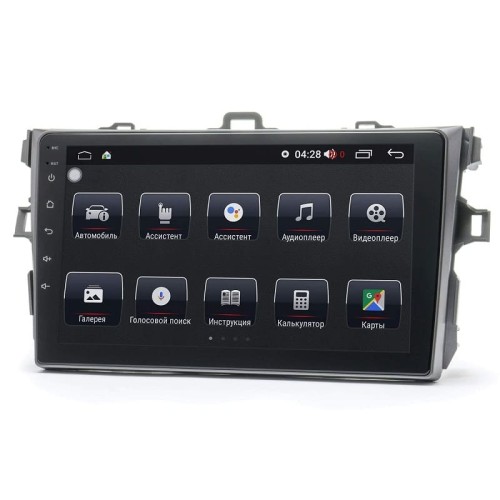 Штатная магнитола 22-003: 9-inch для TOYOTA COROLLA 2007-2013 - N10Pro