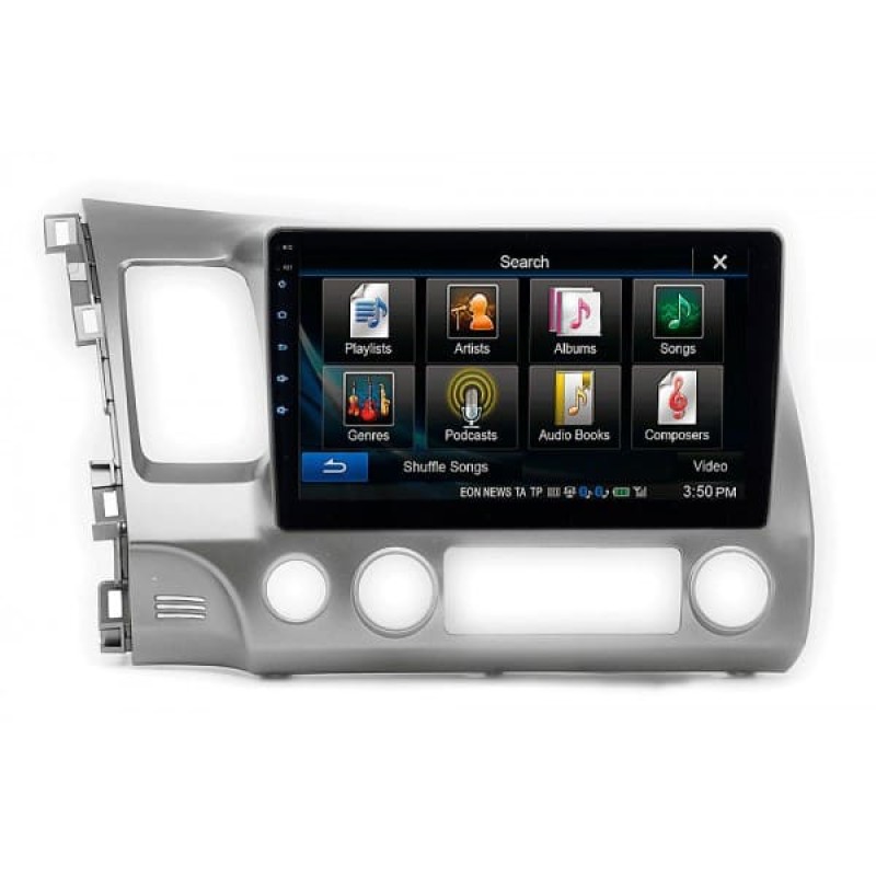 Штатная магнитола 22-063: 10.1-inch для HONDA CIVIC (SEDAN) 2007-2011 - A6