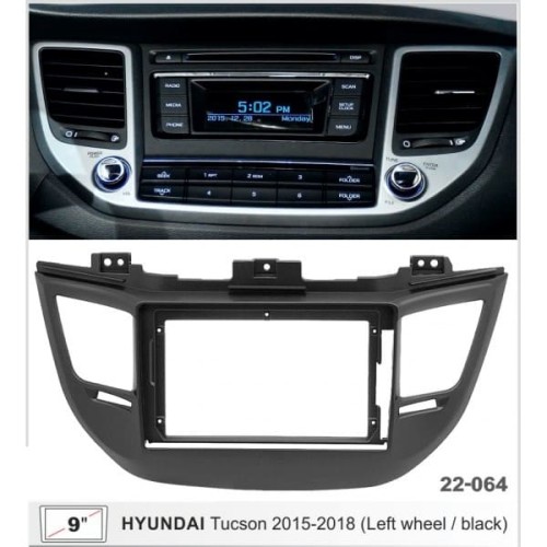 Штатная магнитола 22-064: 9-inch для HYUNDAI TUCSON 2015-2018 - A6