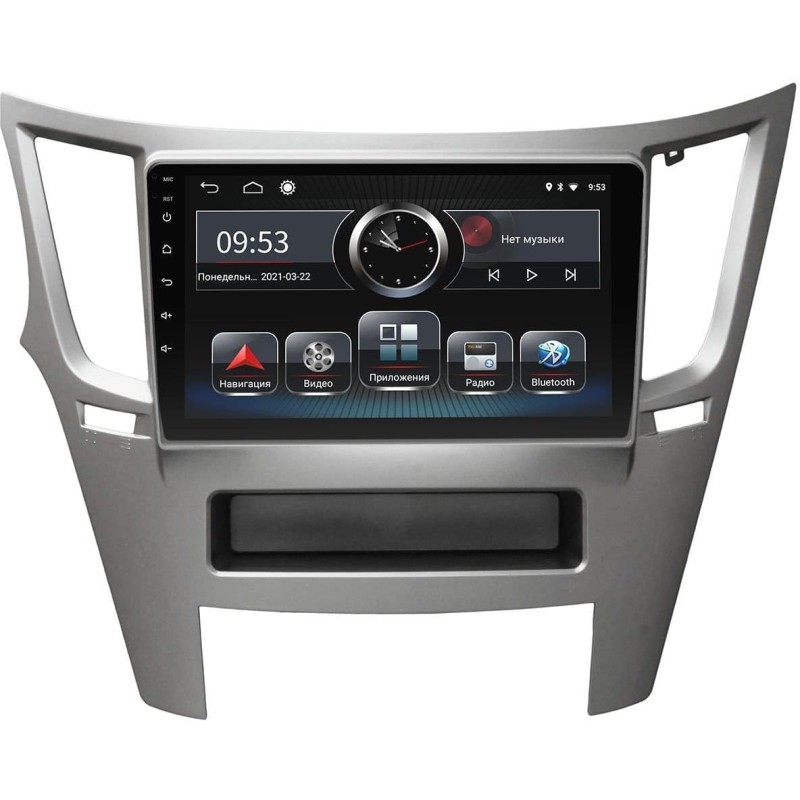 Штатная магнитола 22-096: 9-inch для SUBARU LEGACY, OUTBACK 2009-2014 - Q7