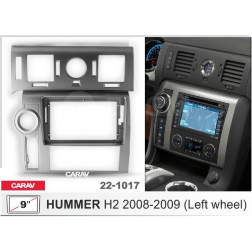Штатная магнитола 22-1017: 9-inch для HUMMER H2 2008-2009 - A10D