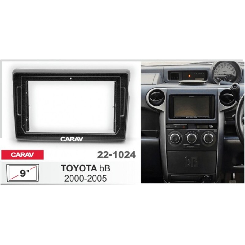 Sistem multimedia audio BORD 22-1024: 9-inch TOYOTA BB 2000-2005 - X7