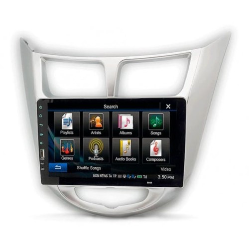 Штатная магнитола 22-105: 9-inch для HYUNDAI SOLARIS, ACCENT 2010-2017 - A6