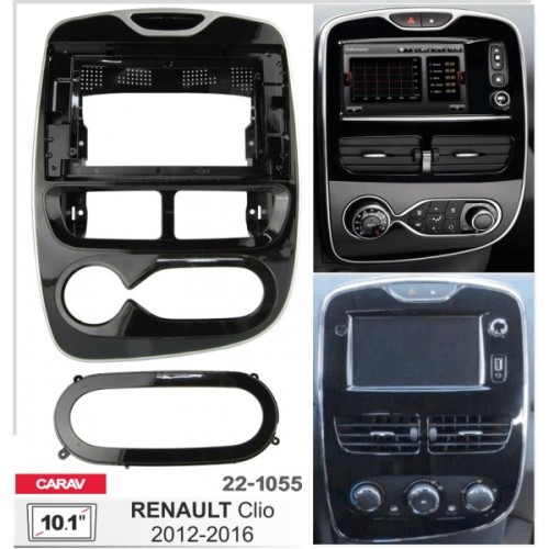 Sistem multimedia audio BORD 22-1055: 10.1-inch RENAULT CLIO 2012-2016 - Q8