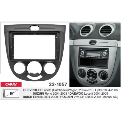 Штатная магнитола 22-1057: 9-inch для SUZUKI RENO, FORENZA, VERONA 2004-2008 - N10Pro