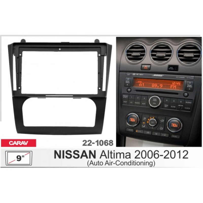 Штатная магнитола 22-1068: 9-inch для NISSAN ALTIMA 2006-2012 - A6