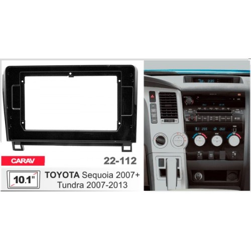 Штатная магнитола 22-112: 10.1-inch для TOYOTA TUNDRA 2007-2013, SEQUOIA 2007-2017 - Q7