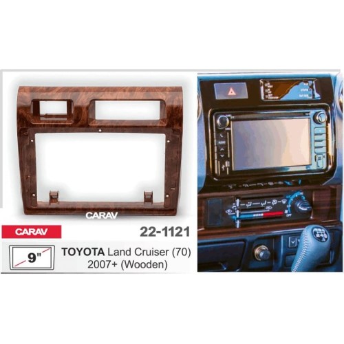 Штатная магнитола 22-1121: 9-inch для TOYOTA LAND CRUISER (70) 2007-2024 - A10D
