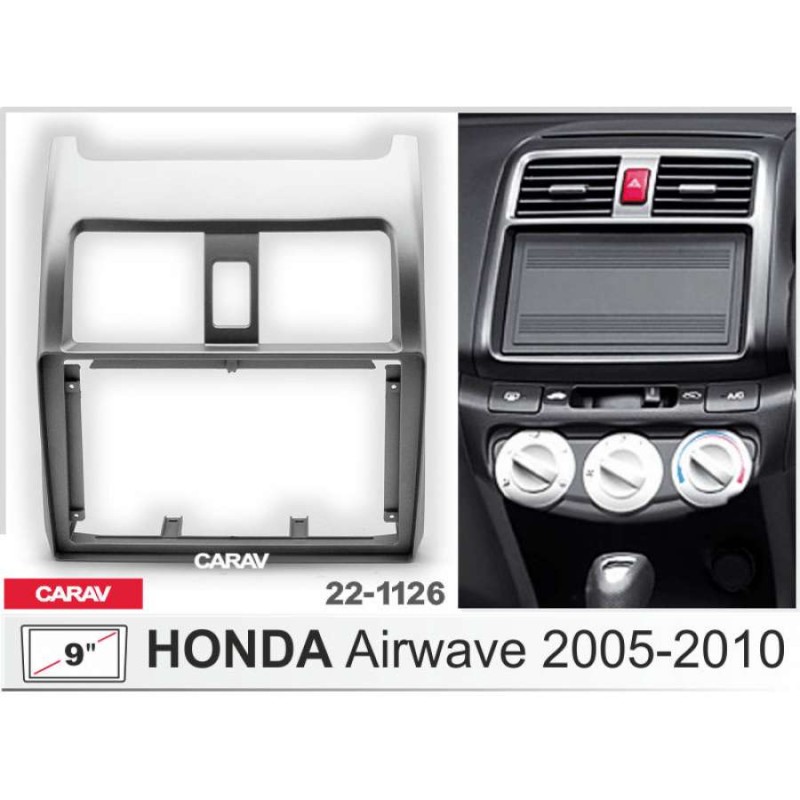 Штатная магнитола 22-1126: 9-inch для HONDA AIRWAVE 2005-2010 - A10D