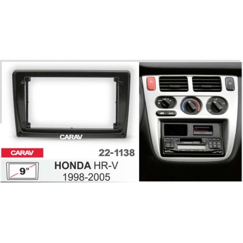 Штатная магнитола 22-1138: 9-inch для HONDA HR-V 1998-2005 - A6