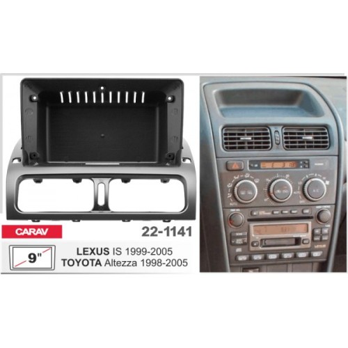 Штатная магнитола 22-1141: 9-inch для LEXUS IS 1999-2005 - A16
