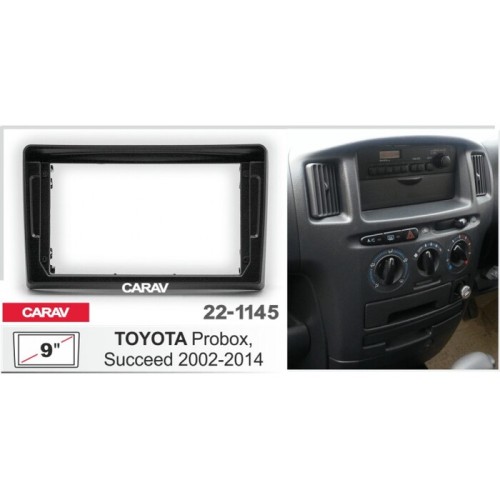 Sistem multimedia audio BORD 22-1145: 9-inch TOYOTA PROBOX, SUCCEED 2002-2014 - A16