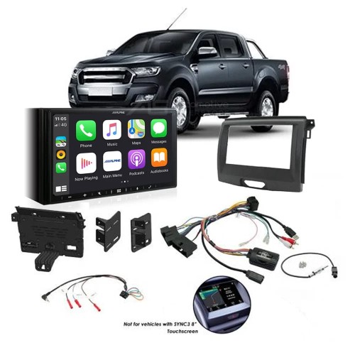 Штатная магнитола 22-1178: 9-inch для FORD RANGER, EVEREST 2015-2024 - N10Pro