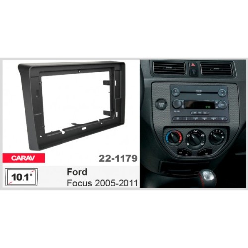 Sistem multimedia audio BORD 22-1179: 10.1-inch FORD FOCUS II, C-MAX, S-MAX, FUSION, TRANSIT, FIESTA, GALAXY, KUGA - A6