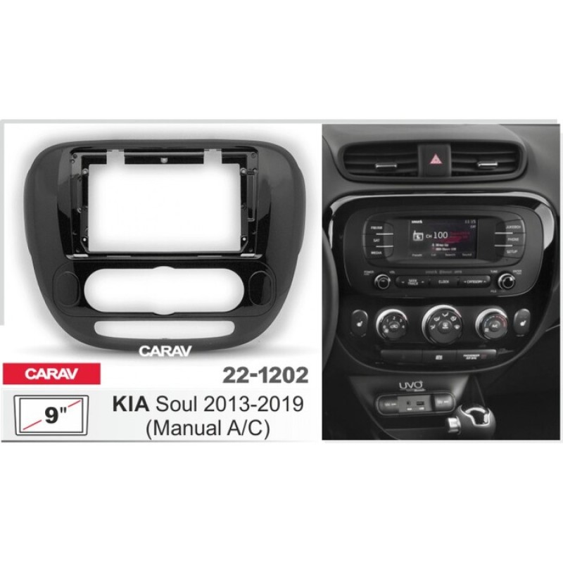 Sistem multimedia audio BORD 22-1202: 9-inch KIA SOUL 2013-2019 - A10D