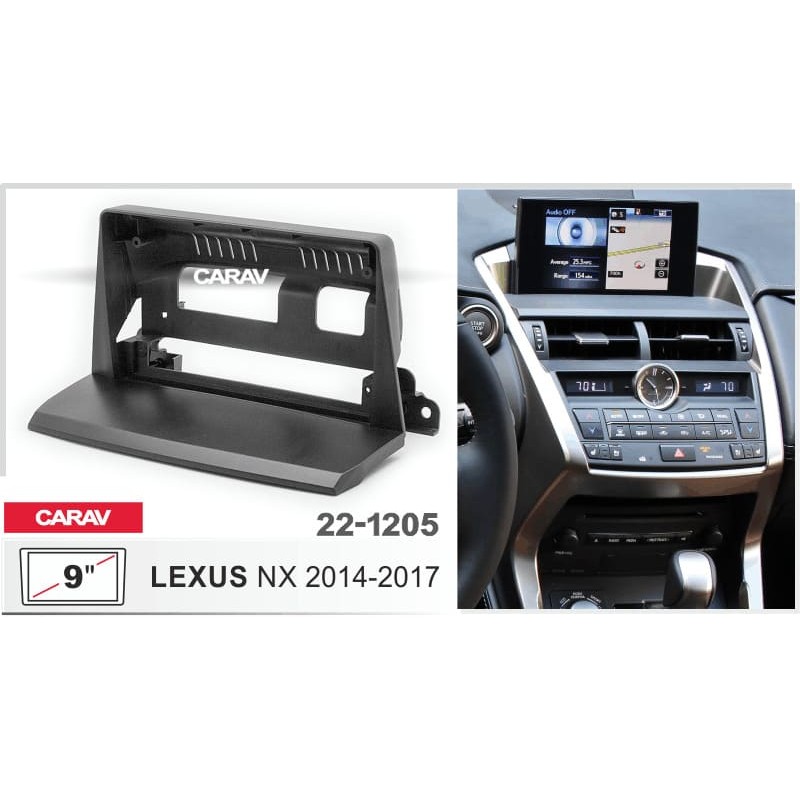 Sistem multimedia audio BORD 22-1205: 9-inch LEXUS NX 2014-2017 - A09D