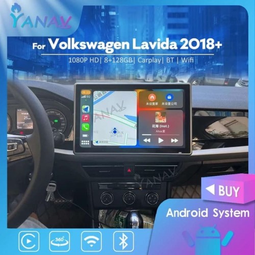 Sistem multimedia audio BORD 22-121: 10.1-inch VOLKSWAGEN LAVIDA 2018-2024 - A10D