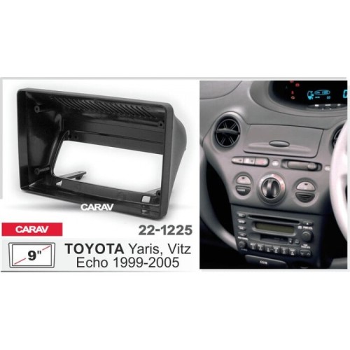 Штатная магнитола 22-1225: 9-inch для TOYOTA YARIS, VITZ, ECHO 1999-2005 - A09D