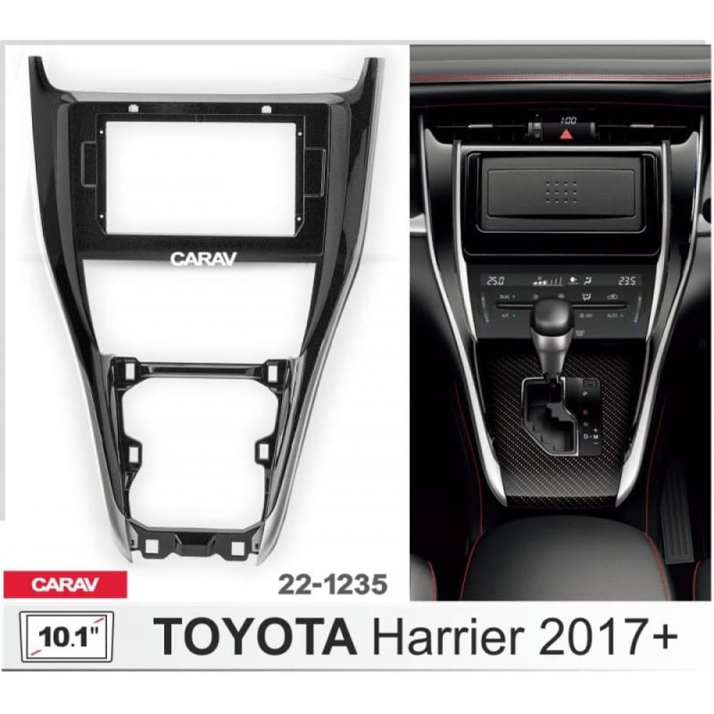 Sistem multimedia audio BORD 22-1235: 10.1-inch TOYOTA HARRIER 2017-2020 - A10D