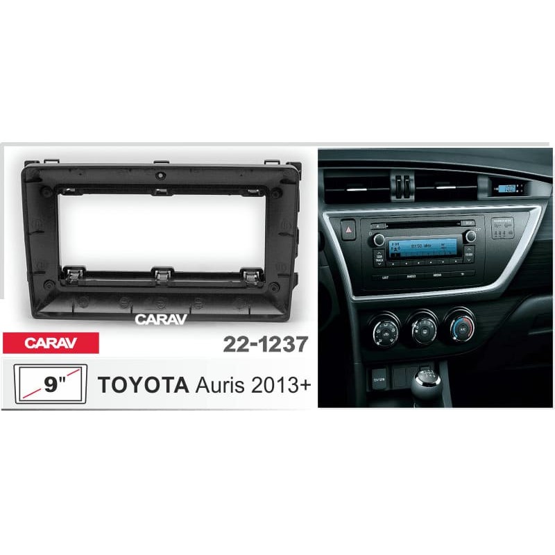 Штатная магнитола 22-1237: 9-inch для TOYOTA AURIS 2013-2018 - A10D