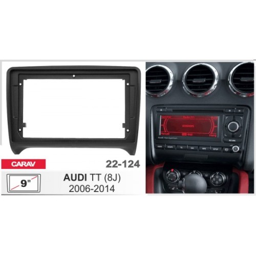 Штатная магнитола 22-124: 9-inch для AUDI TT 2006-2014 - Q7