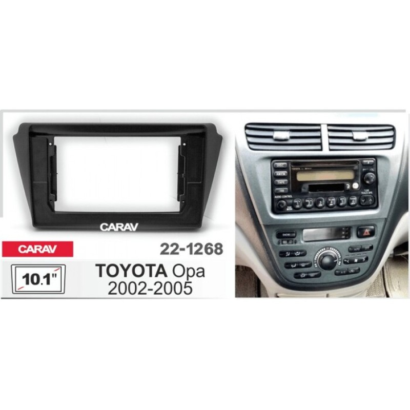 Sistem multimedia audio BORD 22-1268: 10.1-inch TOYOTA OPA 2002-2005 - N10Pro