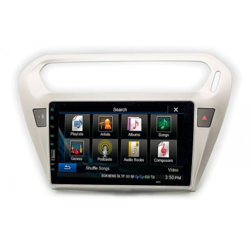 Штатная магнитола 22-127: 9-inch для PEUGEOT 301 2012-2016 - Q9