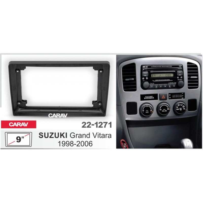 Штатная магнитола 22-1271: 9-inch для SUZUKI GRAND VITARA 1998-2005, GRAND VITARA XL-7 2001-2006 - A16