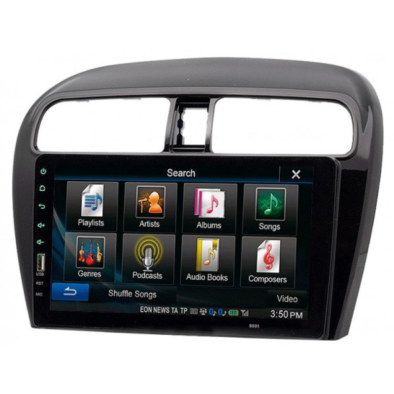 Sistem multimedia audio BORD 22-129: 9-inch MITSUBISHI MIRAGE 2012-2024, SPACE STAR 2013-2024 - N10Pro