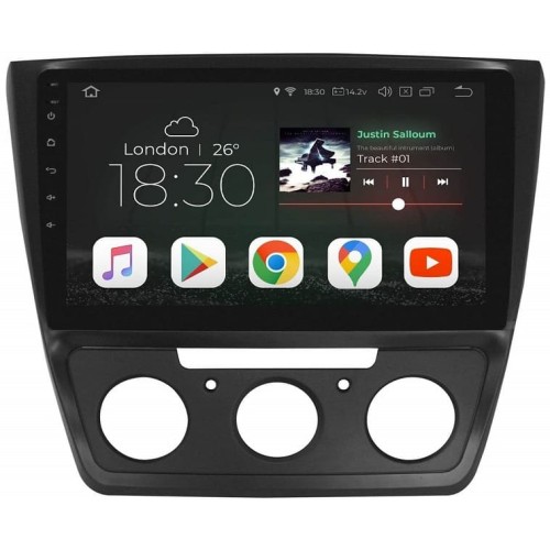 Штатная магнитола 22-1341: 10.1-inch для SKODA YETI 2009-2017 - A18