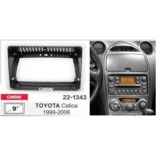 Штатная магнитола 22-1343: 9-inch для TOYOTA CELICA 1999-2006 - G3