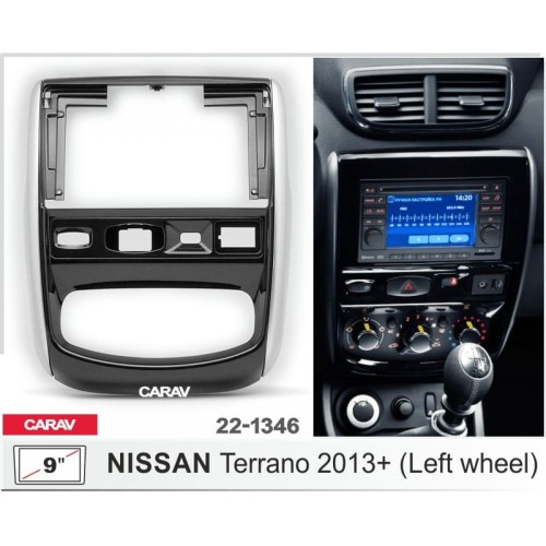 Sistem multimedia audio BORD 22-1346: 9-inch NISSAN TERRANO 2013-2022 - N10Pro