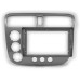 Штатная магнитола 22-1359: 9-inch для HONDA CIVIC 2001-2006 - A6