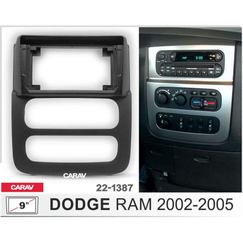 Штатная магнитола 22-1387: 9-inch для DODGE RAM 2002-2005 - N10Pro