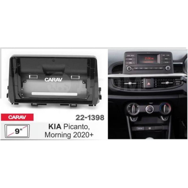 Штатная магнитола 22-1398: 9-inch для KIA PICANTO, MORNING 2020-2024 - Q8