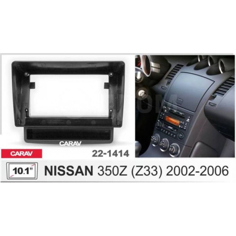 Sistem multimedia audio BORD 22-1414: 10.1-inch NISSAN 350Z (Z22) 2002-2006 - A7