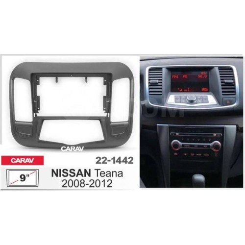 Sistem multimedia audio BORD 22-1442: 9-inch NISSAN TEANA 2008-2012 - A7