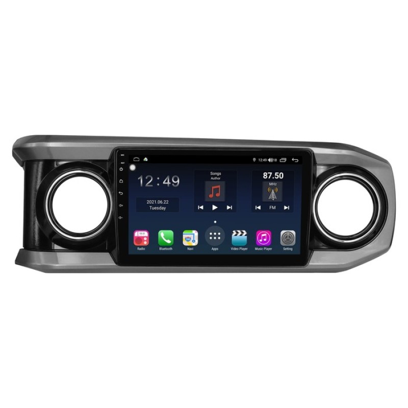 Штатная магнитола 22-1491: 10.1-inch для TOYOTA TACOMA 2016-2024 - A6