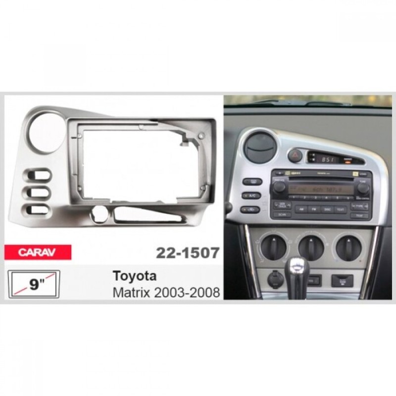 Sistem multimedia audio BORD 22-1507: 9-inch TOYOTA MATRIX 2003-2008 - A09D
