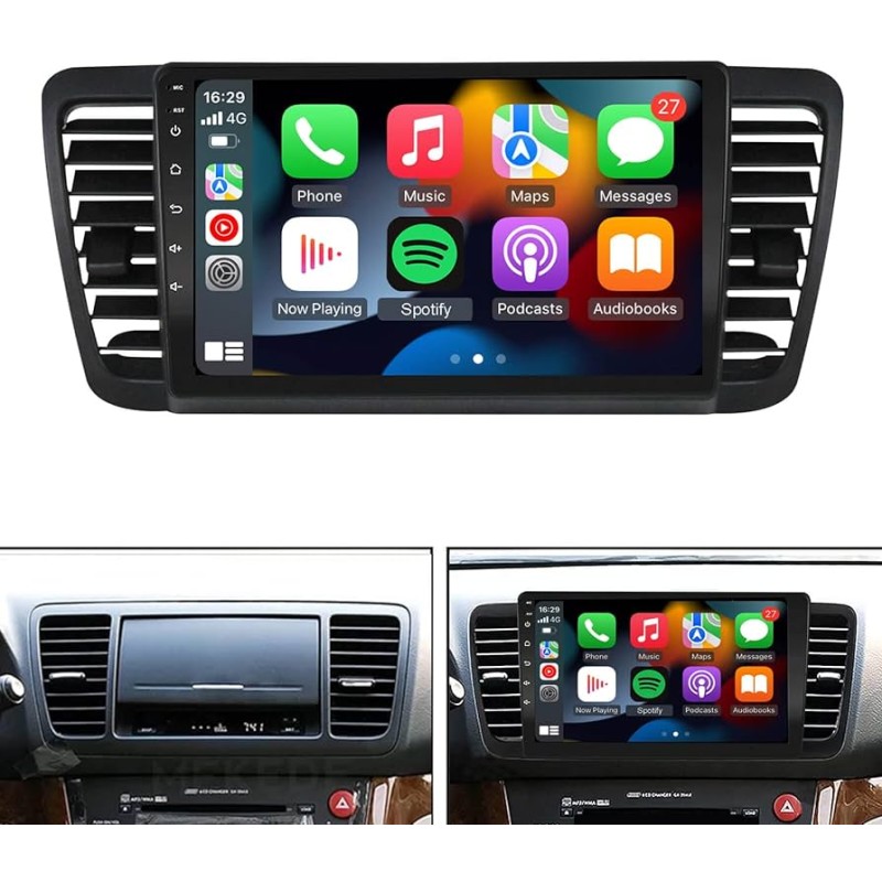 Штатная магнитола 22-1508: 9-inch для SUBARU LEGACY, OUTBACK 2003-2009 - Q7