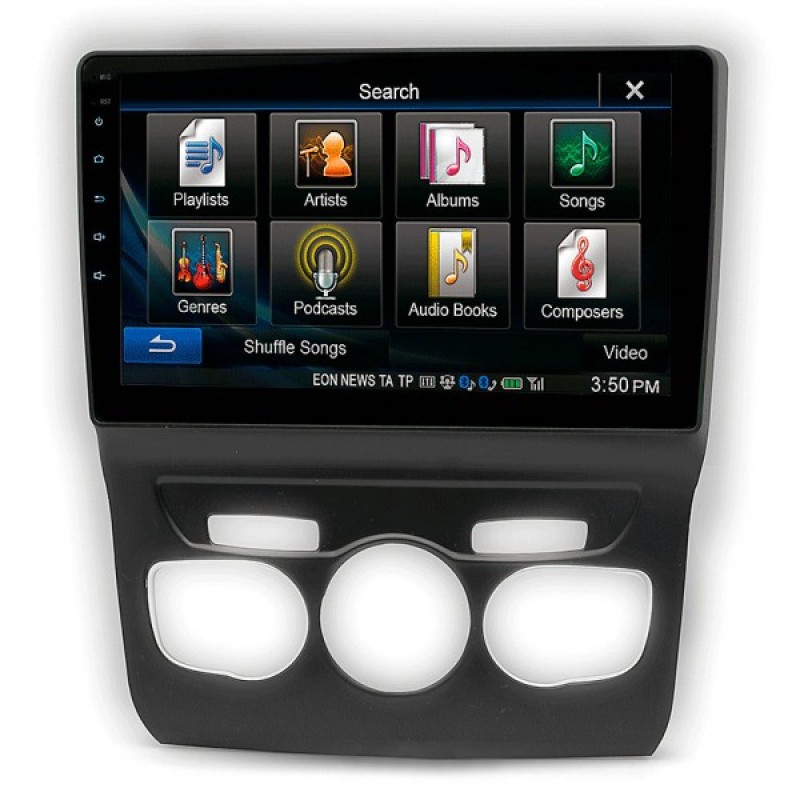 Штатная магнитола 22-152: 10.1-inch для CITROEN C4 2010-2015 - A6